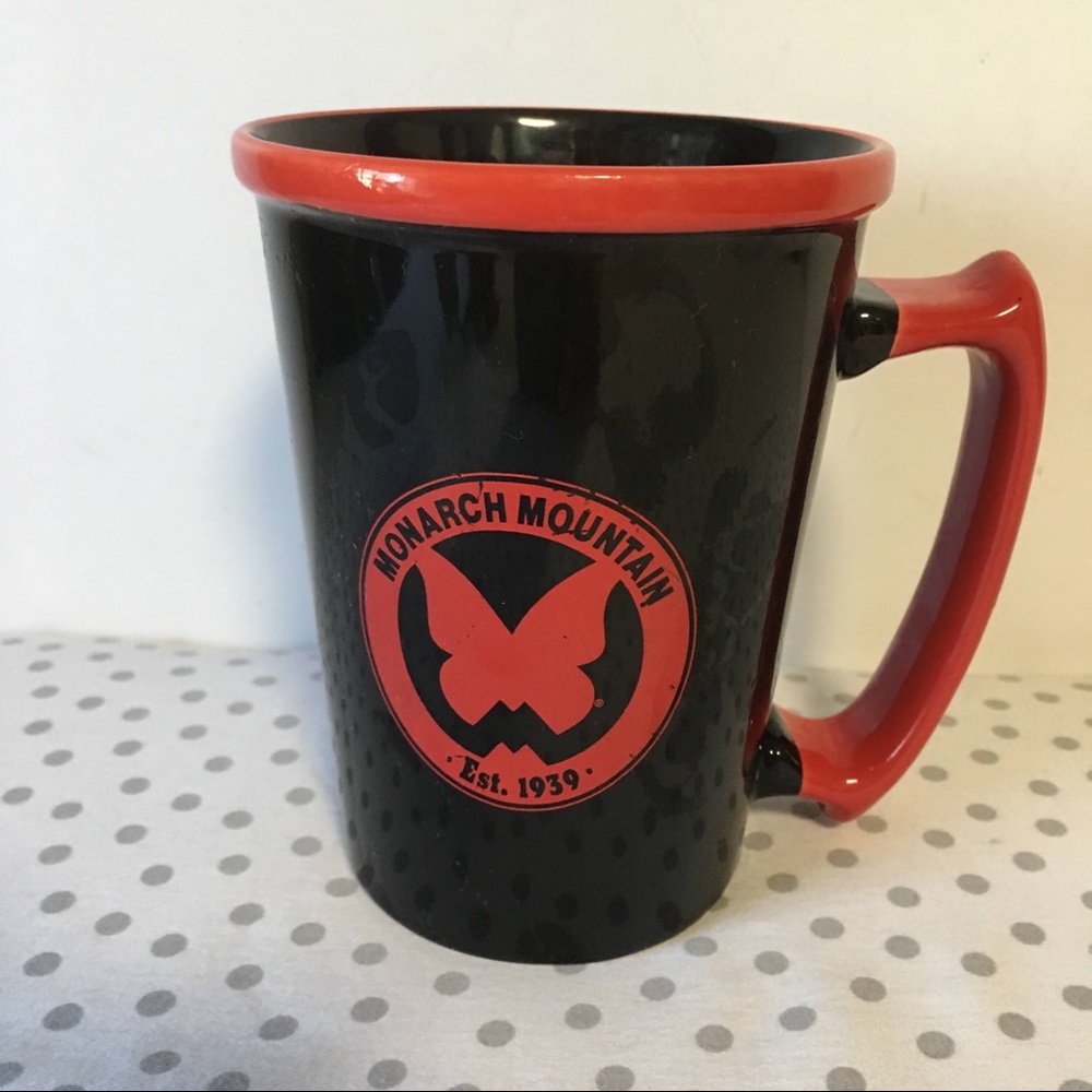 Cup Mug Monarch Mountain Est.1939 EUC